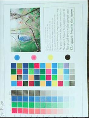 柯尼卡美能達(dá)復(fù)印機(jī)C210出P9、P21故障代碼時(shí)打印出來的效果圖-科頤辦公