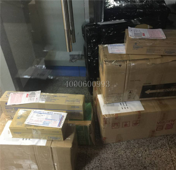 8-22 柯尼卡美能達(dá)復(fù)印機(jī)耗材配件打包發(fā)貨記-科頤辦公