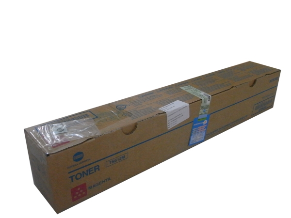 正品柯尼卡美能達C554e彩色復(fù)印機墨粉TN512M紅色粉盒